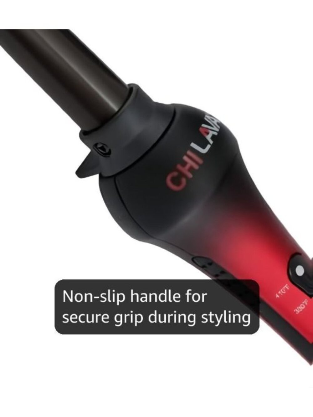 CHI Lava Tapered Curling Wand 3/8–3/4 Volcanic Ceramic Hair Styling Iron NIB - Picture 3 of 12